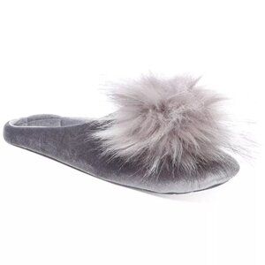INC International Concepts Women's Pom Pom Boxed Slippers - XL (11-12)